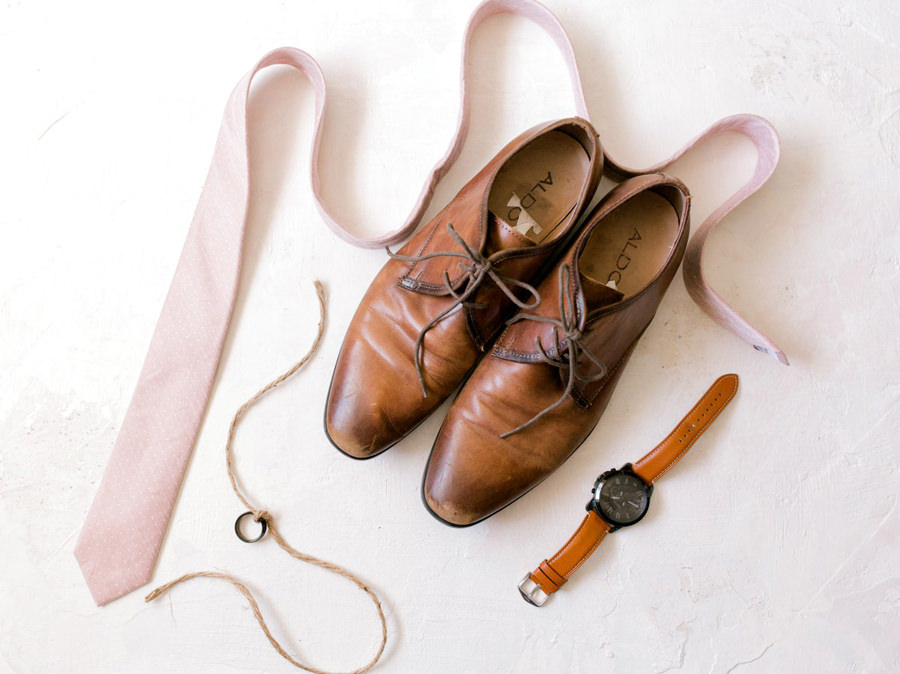 Groom Details, Groom Flat Lay, Lavender Tie, Brown Shoes, Spring Brunch Wedding at The Farm at South Mountain, Fine Art Wedding Inspiration, Spring Wedding Inspiration, Brunch Wedding, Ball Photo Co, Fine Art Wedding, Film Wedding Photography, Fine Art Film, The Farm at South Mountain, Phoenix Wedding Venues, Blush Ivory Green Wedding Palette, Morning Wedding, Phoenix Wedding Photographer, Arizona Wedding Photographer